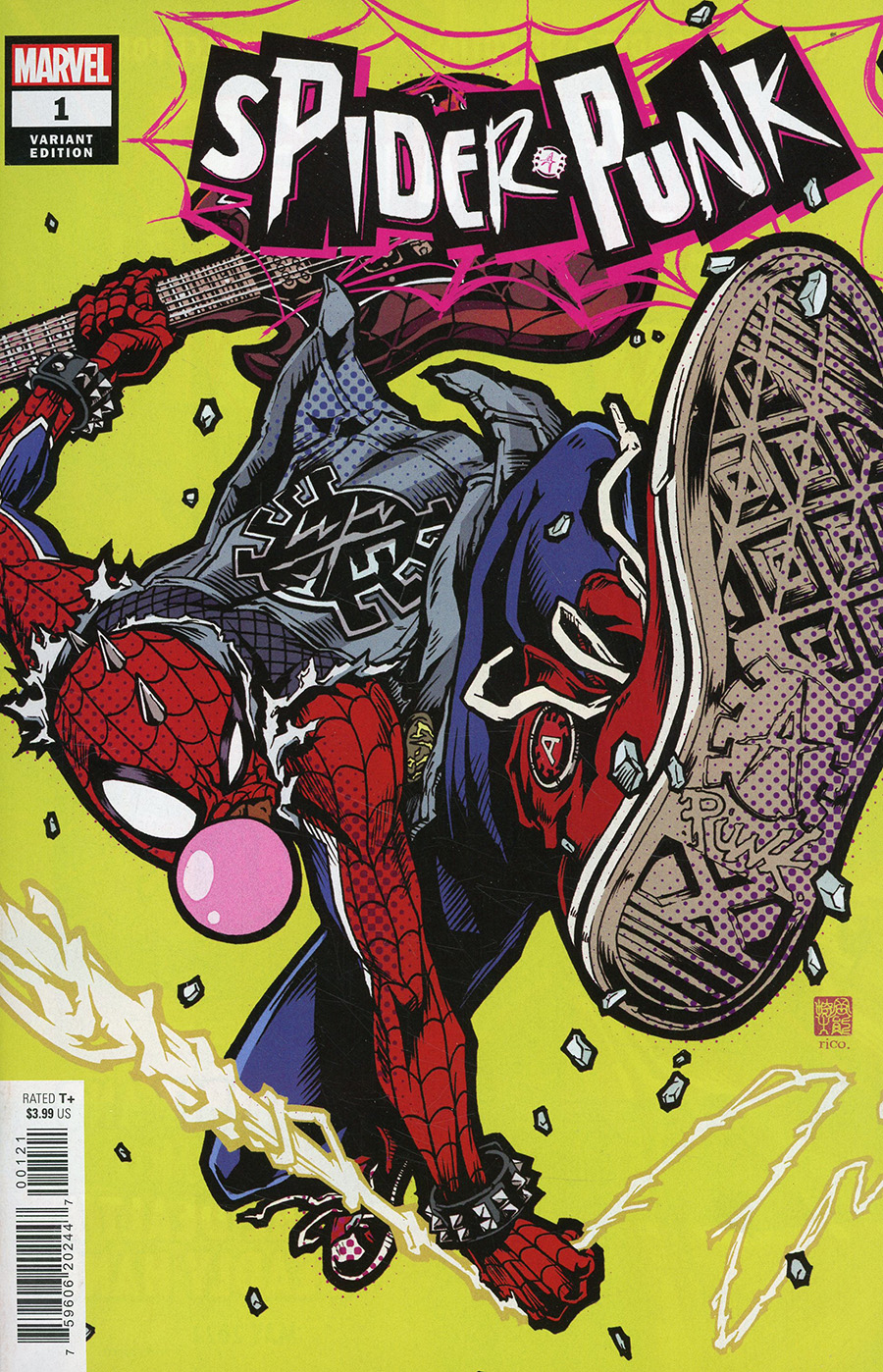 Spider-Punk Vol 1 1, Marvel Database