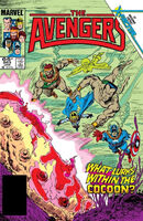 Avengers #263 "What Lurks Below?" Release date: October 8, 1985 Cover date: January, 1986