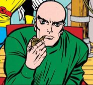 Professor X with his smoking pipe From X-Men #6
