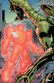 Hisako Ichiki (Earth-616) and Fin Fang Foom (Earth-616) from Astonishing X-Men Vol 3 37 0001