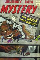 Journey Into Mystery #65 "I Am the Brute that Walks!" Release date: October 27, 1960 Cover date: February, 1961