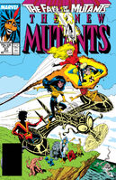 New Mutants #61 "Our Way!" Release date: November 3, 1987 Cover date: March, 1988