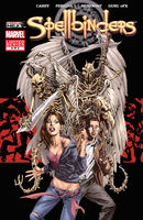 Spellbinders Vol 1 6.jpg (696 KB) Spellbinders #6 "Signs and Wonders part 6" Release date: August 24, 2005 Cover date: October, 2005