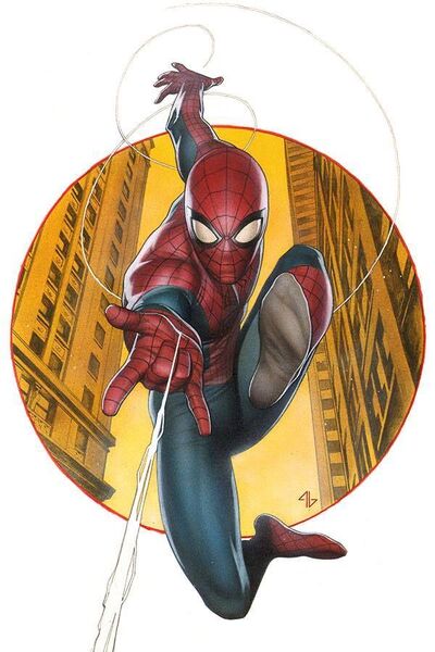 Peter Parker: Spiderman | A sketch of Peter Parker as the bl… | Flickr