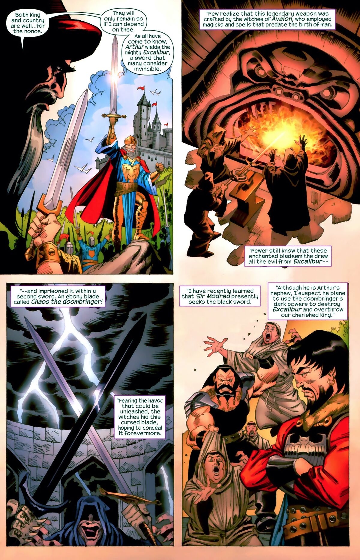Excalibur Sword Marvel Database Fandom