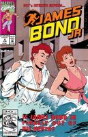 James Bond, Jr. #8 "Wave Goodbye to the U.S.A." Release date: June 23, 1992 Cover date: August, 1992