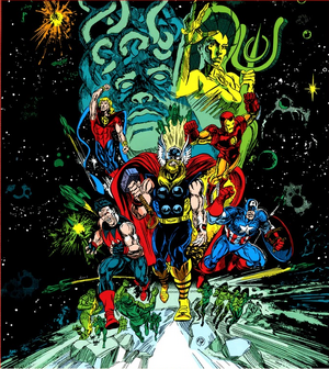 Operation Galactic Storm from Blockbusters of the Marvel Universe Vol 1 1