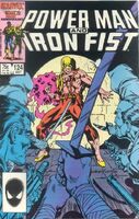 Power Man and Iron Fist #124 "Crossfire" Release date: April 8, 1986 Cover date: July, 1986