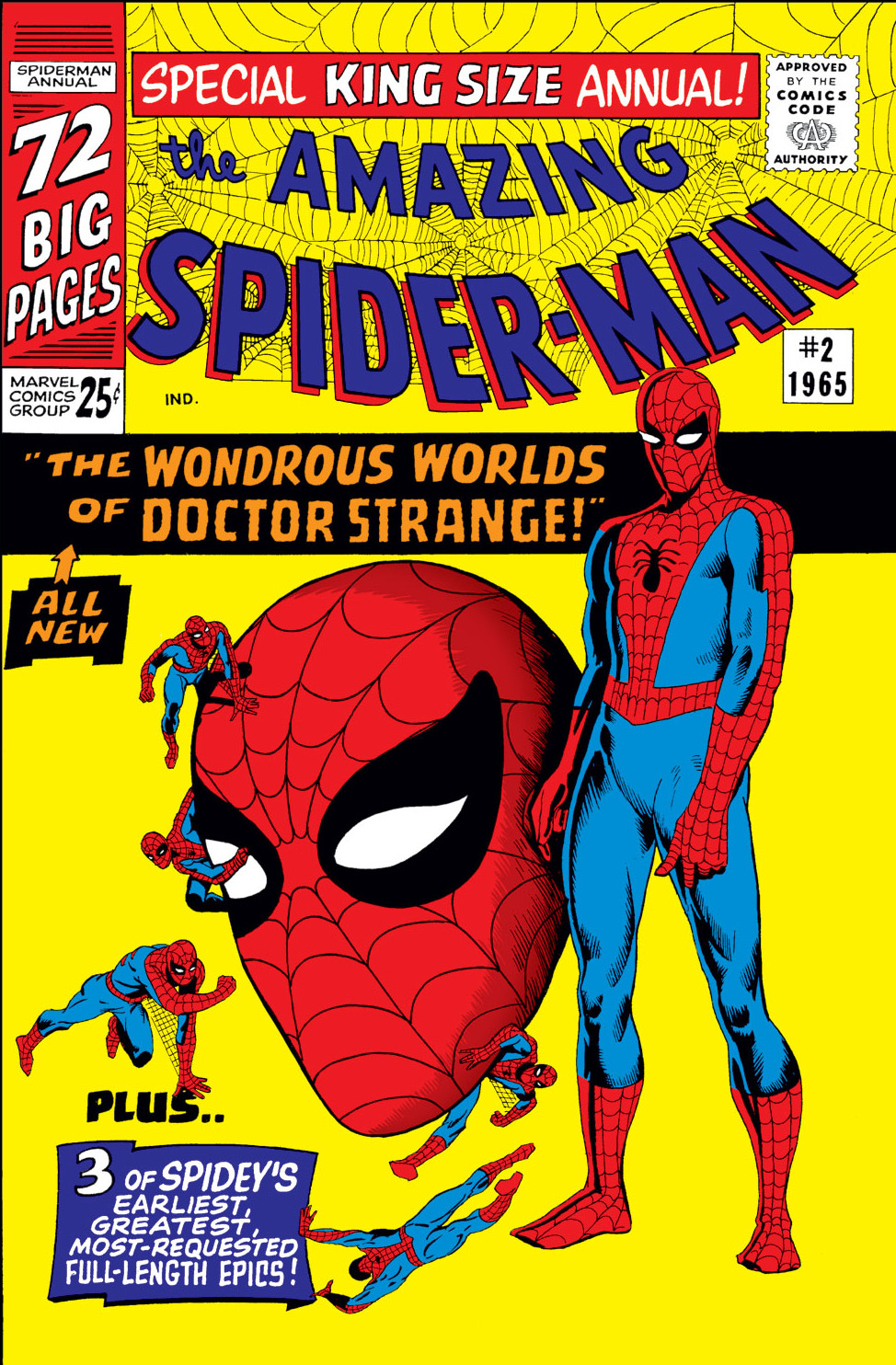 This image has an empty alt attribute; its file name is Amazing_Spider-Man_Annual_Vol_1_2.jpg