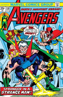Available Avengers #138 "Stranger in a Strange Man!" Release date: May 20, 1975 Cover date: August, 1975
