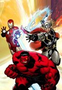 Avengers Vol 4 #7 (Ed McGuinness Variant Textless)