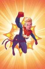 Captain Marvel Vol 9 3 McKelvie Variant Textless