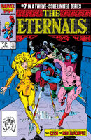 Eternals (Vol. 2) #7 "Naked to Mine Enemies" Release date: January 7, 1986 Cover date: April, 1986