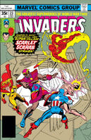 Invaders #23 "The Scarab of the Nile" Release date: September 6, 1977 Cover date: December, 1977