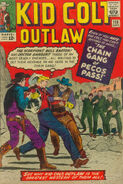 Kid Colt Outlaw #118 "The Chain Gang of Pecos Pass" (September, 1964)