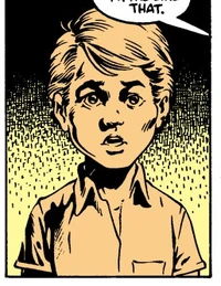 Obadiah Stane as a young boy