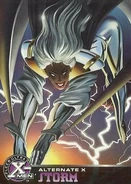 Ororo Munroe (Earth-616) from 1995 Ultra X-Men Chromium - Alternate X 001.jpg (40 KB) 17. Storm