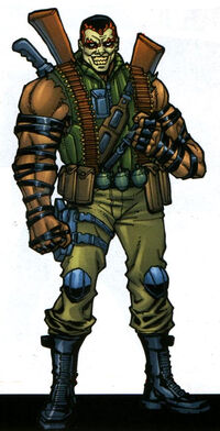 Raoul Bushman (Earth-616) from Official Handbook of the Marvel Universe A-Z Update Vol 1 3 0001