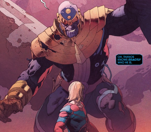 thanos rips spider mans head off