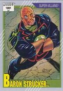 Wolfgang von Strucker (Earth-616) from Marvel Universe Cards Series II 0001