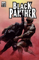 Black Panther (Vol. 4) #2 "Who is the Black Panther? part two" Release date: March 16, 2005 Cover date: May, 2005
