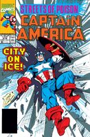 Captain America #372 "Sold On Ice" Release date: May 1, 1990 Cover date: July, 1990