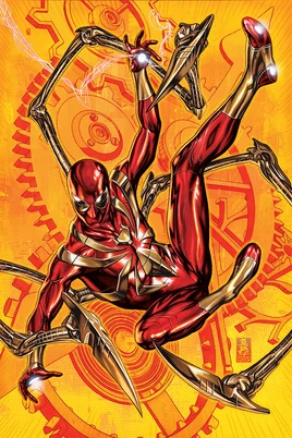 Deadpool Vol 6 14 Spider-Man Iron Spider Suit Variant Textless