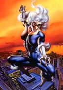 Felicia Hardy (Earth-616) from Marvel Masterpieces (Trading Cards) 1996