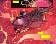 Gara (Viscardi) (Earth-616) and Black Vortex from Guardians of the Galaxy & X-Men Black Vortex Omega Vol 1 1 001