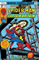 Marvel Team-Up Vol 1 65.jpg (697 KB) Marvel Team-Up #65 "Introducing, Captain Britain" Release date: October 25, 1977 Cover date: January, 1978