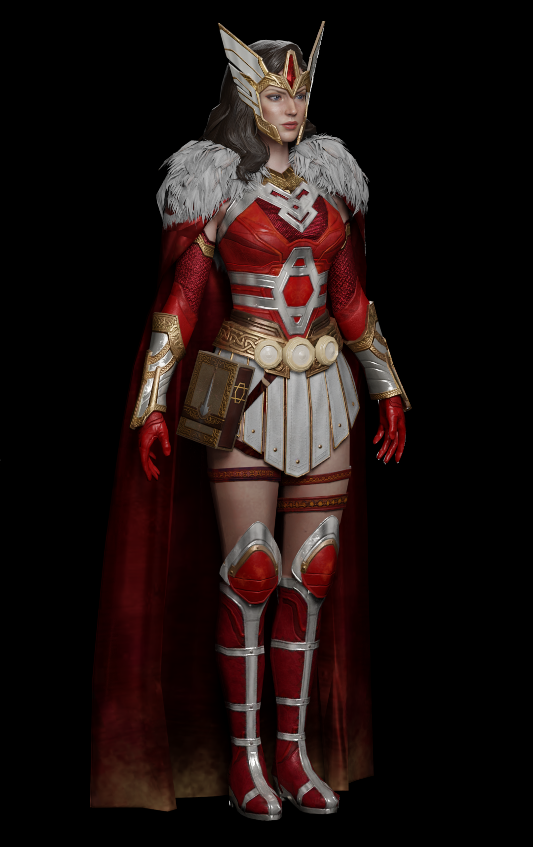 Lady Sif (uniform) MFF x God of War Ragnarök 💙 - MARVEL Future Fight