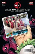 Spider-Man/Deadpool #21 "One Night In Madripoor Makes Spider-Man Humble" (September, 2017)