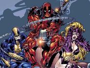 Deadpool (Vol. 3) #39 Disguised as Titania with Deadpool and Constrictor