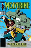 Wolverine (Vol. 2) #14 "The Gehenna Stone Affair!: Part Four of Six - Flying Wolves" Release date: June 27, 1989 Cover date: October, 1989