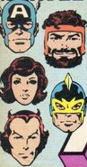 Avengers (Earth-616) from Avengers Vol 1 255 Cover