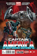 Captain America Vol 7 #7 "Castaway in Dimension Z: Chapter VII, Ashes of Our Fathers" (July, 2013)