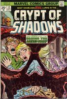 Crypt of Shadows #12 Release date: June 11, 1974 Cover date: September, 1974