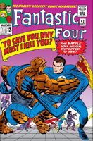 Fantastic Four #42 "To Save You, Why Must I Kill You?" Release date: June 8, 1965 Cover date: September, 1965