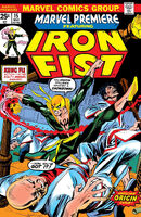 Marvel Premiere #15 "The Fury of Iron Fist!" Release date: February 19, 1974 Cover date: May, 1974