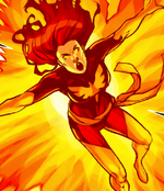 Dark Phoenix Earth destroyed by Dark Phoenix (Earth-81191)