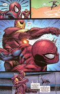 Anthony Stark (Earth-616) vs. Peter Parker (Earth-616) from Iron Man Vol 4 14 001