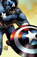 Captain America Vol 7 1 Quesada Variant Textless
