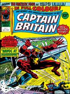 Captain Britain #6 "Havoc at Heathrow!" (November, 1976)