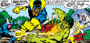 Blasting the Hulk From Defenders #63