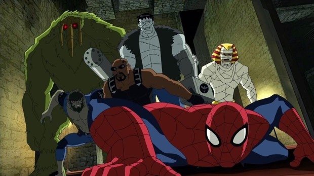 Ultimate spider man cartoon hotsell in hindi full episode