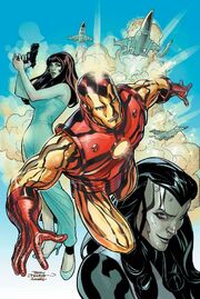 Iron Man Vol 5 8 Many Armors of Iron Man Variant Textless