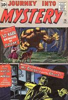 Journey Into Mystery #75 "Lo-Karr, Bringer of Doom!" Release date: September 26, 1961 Cover date: December, 1961