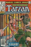 Tarzan #26 "Tarzan Caged!" Release date: April 24, 1979 Cover date: July, 1979