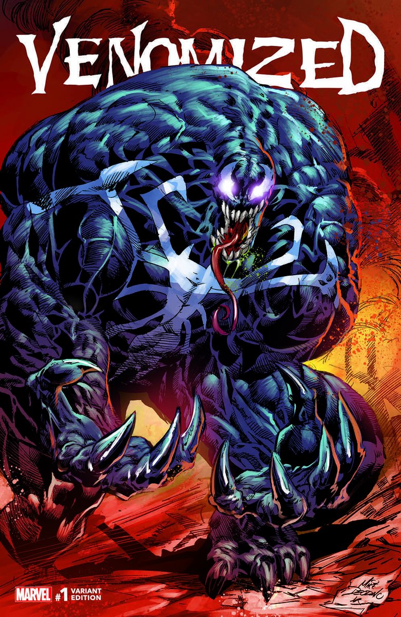 Комикс Venom venomized