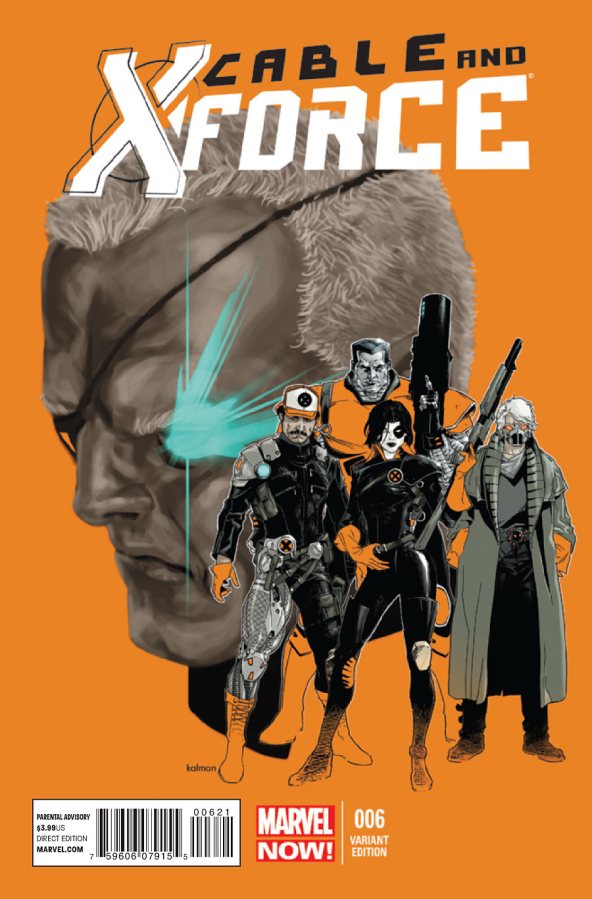Cable & X-force #6 インセンティブ表紙 アメコミリーフ Cable and X-Force Vol 1 6 | Marvel Database | Fandom